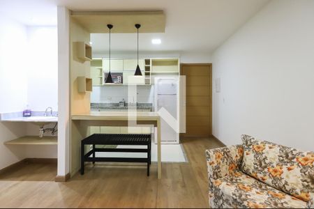 Sala de apartamento para alugar com 1 quarto, 44m² em Santana, São Paulo