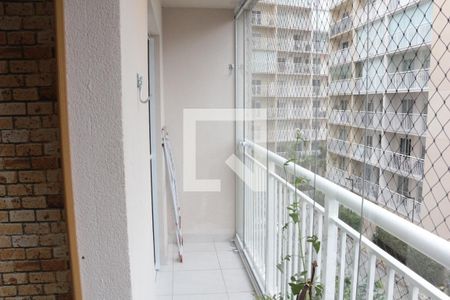 Varanda da Sala de apartamento à venda com 1 quarto, 29m² em Ferreira, São Paulo