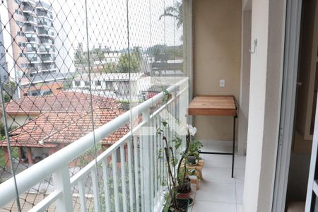 Varanda da Sala de apartamento à venda com 1 quarto, 29m² em Ferreira, São Paulo