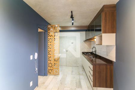 Sala de apartamento para alugar com 1 quarto, 24m² em Panamby, São Paulo