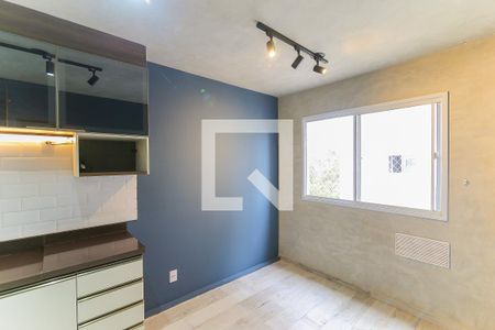 Sala de apartamento para alugar com 1 quarto, 24m² em Panamby, São Paulo