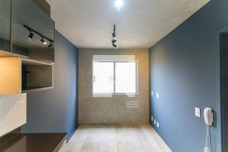 Sala de apartamento para alugar com 1 quarto, 24m² em Panamby, São Paulo