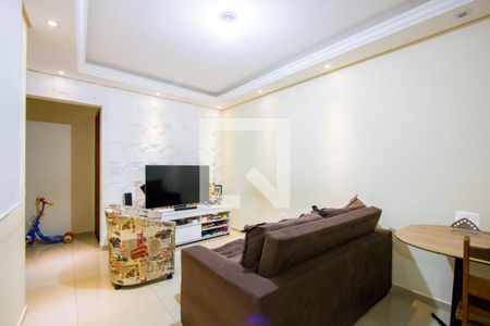 Sala de apartamento para alugar com 2 quartos, 58m² em Jardim Paraíso, Santo André