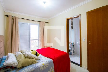 Quarto 1 - Suíte de apartamento para alugar com 2 quartos, 58m² em Jardim Paraíso, Santo André
