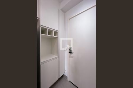 Cozinha de kitnet/studio para alugar com 1 quarto, 25m² em Indianópolis, São Paulo