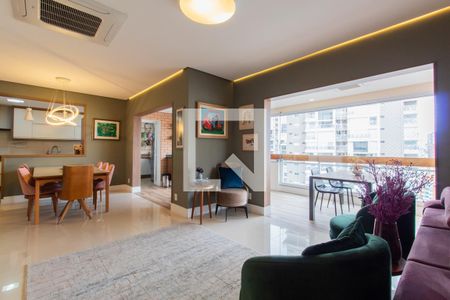 Sala de apartamento à venda com 3 quartos, 163m² em Vila Andrade, São Paulo