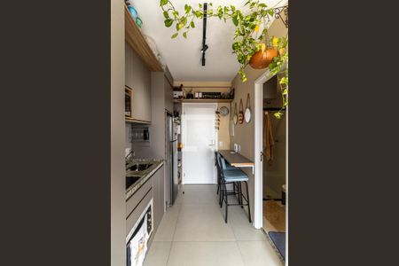 Cozinha de kitnet/studio à venda com 1 quarto, 22m² em República, São Paulo