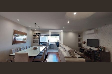 Sala de apartamento à venda com 4 quartos, 120m² em Jardim, Santo André