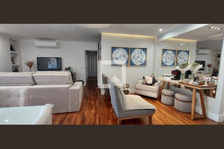 Sala de apartamento à venda com 4 quartos, 120m² em Jardim, Santo André