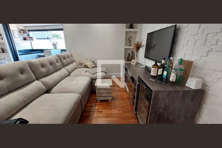 Sala de apartamento à venda com 4 quartos, 120m² em Jardim, Santo André