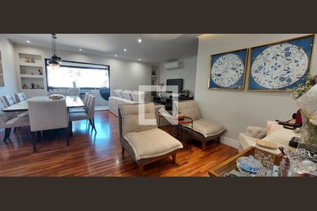 Sala de apartamento à venda com 4 quartos, 120m² em Jardim, Santo André