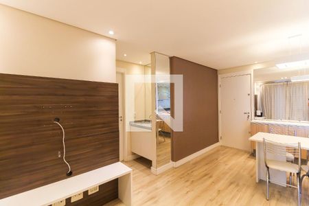 Sala/Cozinha de apartamento à venda com 1 quarto, 46m² em Brás, São Paulo