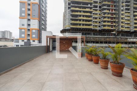Condomínio - Terraço de apartamento para alugar com 1 quarto, 30m² em Tatuapé, São Paulo