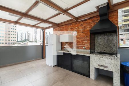 Condomínio - Churrasqueira de apartamento para alugar com 1 quarto, 30m² em Tatuapé, São Paulo