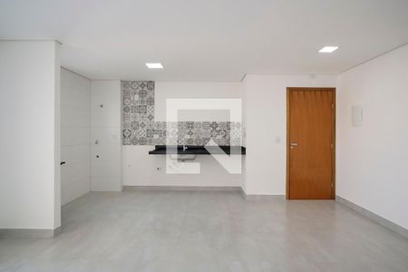 Sala/Quarto de kitnet/studio para alugar com 1 quarto, 32m² em Osvaldo Cruz, São Caetano do Sul