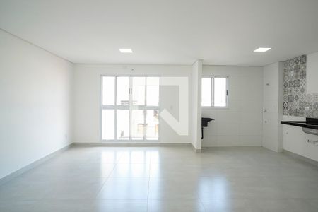 Sala/Quarto de kitnet/studio para alugar com 1 quarto, 32m² em Osvaldo Cruz, São Caetano do Sul