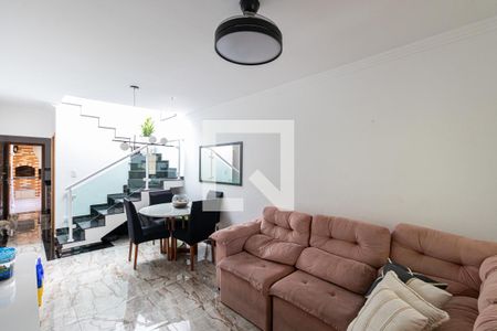 Sala de casa para alugar com 3 quartos, 82m² em Vila Laís, São Paulo