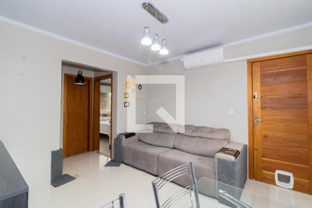 Sala de apartamento à venda com 2 quartos, 53m² em Olaria, Canoas