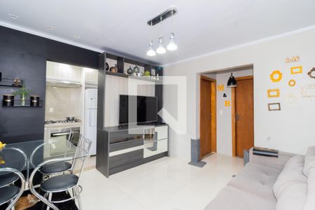 Sala de apartamento à venda com 2 quartos, 53m² em Olaria, Canoas