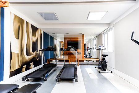 Apartamento à venda com 47m², 2 quartos e 1 vaga Apartamento à venda com 47m², 2 quartos e 1 vagaÁrea Comum - Academia