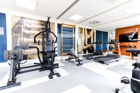 Apartamento à venda com 47m², 2 quartos e 1 vaga Apartamento à venda com 47m², 2 quartos e 1 vagaÁrea Comum - Academia