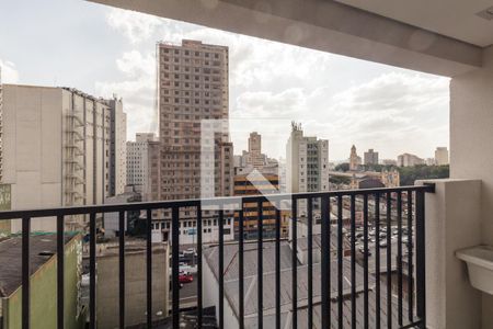 Varanda do Studio de kitnet/studio para alugar com 1 quarto, 26m² em Centro, São Paulo