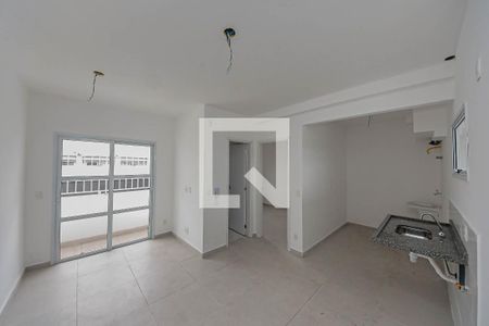 Sala de apartamento para alugar com 1 quarto, 34m² em Chácara Mafalda, São Paulo