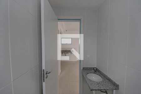 Banheiro de apartamento para alugar com 1 quarto, 34m² em Chácara Mafalda, São Paulo