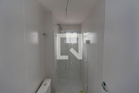 Banheiro de apartamento para alugar com 1 quarto, 34m² em Chácara Mafalda, São Paulo