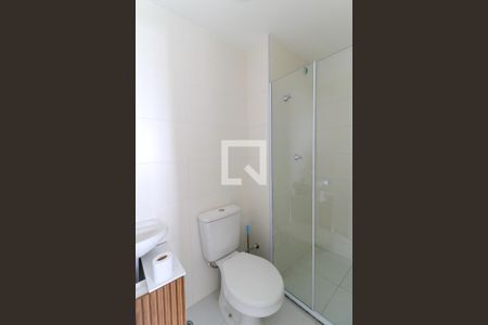 Apartamento para alugar com 26m², 1 quarto e sem vagaBanheiro da Suíte