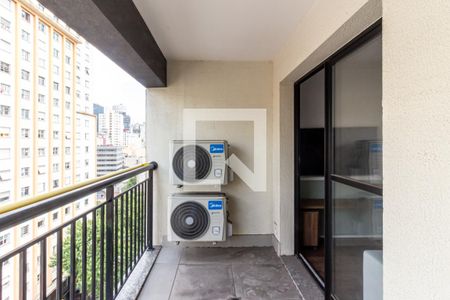 Varanda de apartamento para alugar com 2 quartos, 54m² em Campos Elíseos, São Paulo