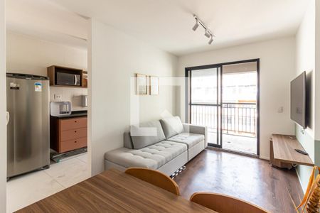 Sala de apartamento para alugar com 2 quartos, 54m² em Campos Elíseos, São Paulo