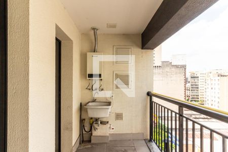 Varanda de apartamento para alugar com 2 quartos, 54m² em Campos Elíseos, São Paulo