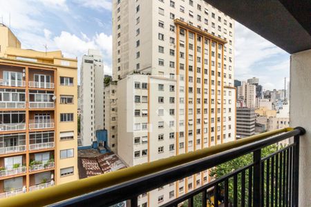 Varanda - Vista de apartamento para alugar com 2 quartos, 54m² em Campos Elíseos, São Paulo