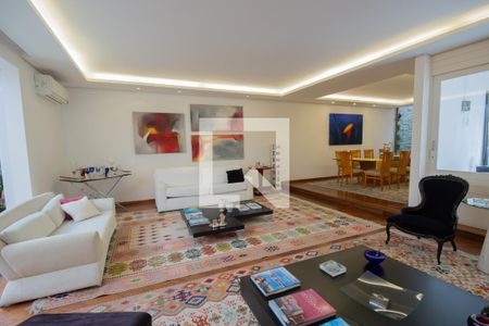 Sala de Estar de casa à venda com 5 quartos, 540m² em Moema, São Paulo