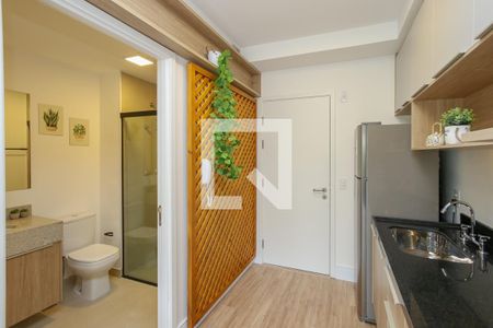 Studio à venda com 25m², 1 quarto e sem vagaCozinha