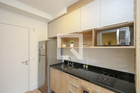 Studio à venda com 25m², 1 quarto e sem vagaCozinha