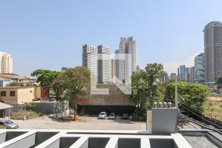 Vista da Varanda de kitnet/studio à venda com 1 quarto, 25m² em Chácara Santo Antônio, São Paulo
