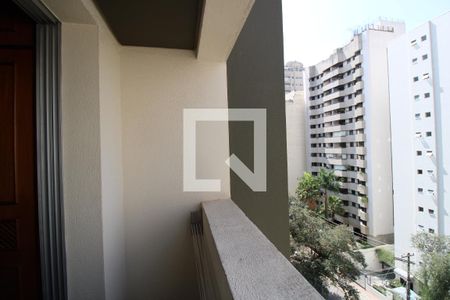 Varanda do quarto  de apartamento à venda com 1 quarto, 42m² em Perdizes, São Paulo