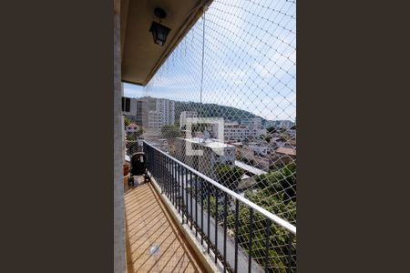 Varanda da Sala de apartamento à venda com 2 quartos, 70m² em Vila Isabel, Rio de Janeiro