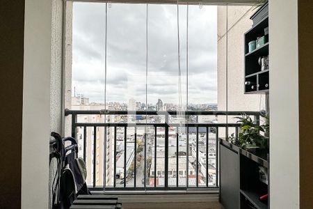 Varanda Integrada de apartamento para alugar com 2 quartos, 42m² em Bom Retiro, São Paulo