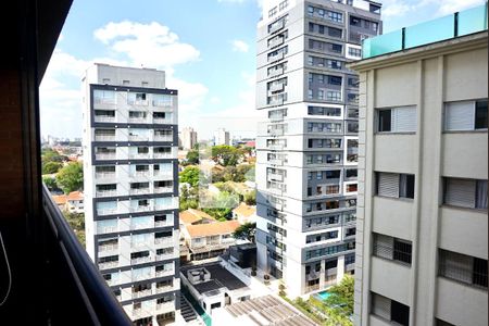 Vista varanda de kitnet/studio à venda com 1 quarto, 38m² em Campo Belo, São Paulo