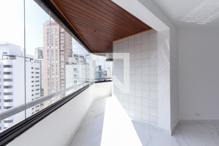 Sala de apartamento para alugar com 3 quartos, 238m² em Indianópolis, São Paulo