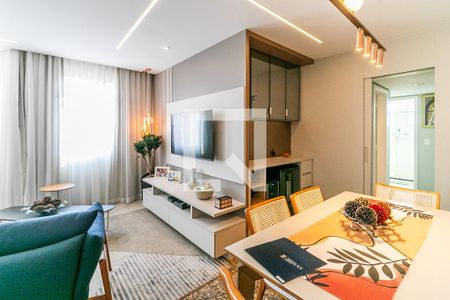 Sala de apartamento à venda com 4 quartos, 166m² em Santa Rosa, Belo Horizonte