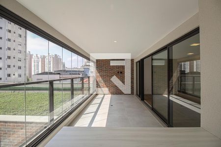 Varanda da Sala de apartamento para alugar com 3 quartos, 142m² em Vila Mariana, São Paulo