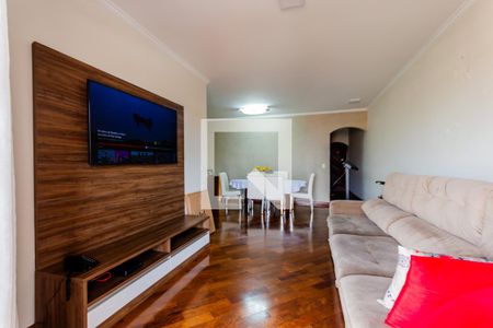 Sala de apartamento para alugar com 3 quartos, 119m² em Santa Maria, Santo André