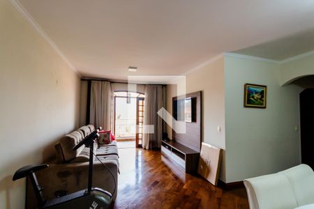Sala de apartamento para alugar com 3 quartos, 119m² em Santa Maria, Santo André