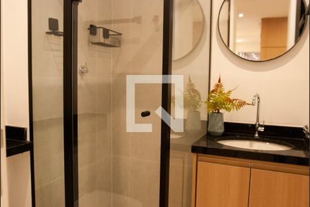 Studio para alugar com 24m², 1 quarto e sem vaga Studio para alugar com 24m², 1 quarto e sem vagaBanheiro