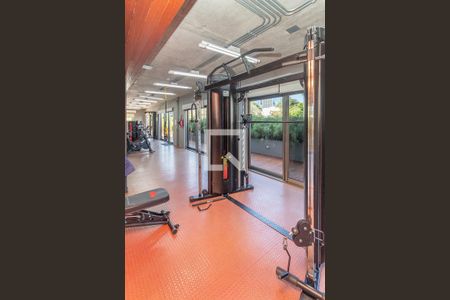 Apartamento para alugar com 69m², 1 quarto e 2 vagas Apartamento para alugar com 69m², 1 quarto e 2 vagasÁrea comum - Academia