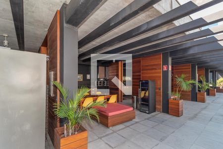 Apartamento para alugar com 69m², 1 quarto e 2 vagas Apartamento para alugar com 69m², 1 quarto e 2 vagasÁrea comum - Churrasqueira